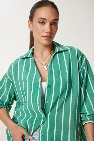 Camisa - Verde-claro