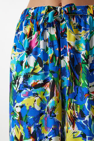 Calças palazzo - Amarelo