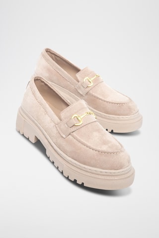 Mocassins - Bege-claro