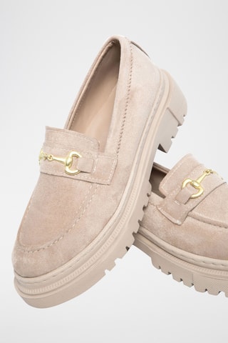 Mocassins - Bege-claro