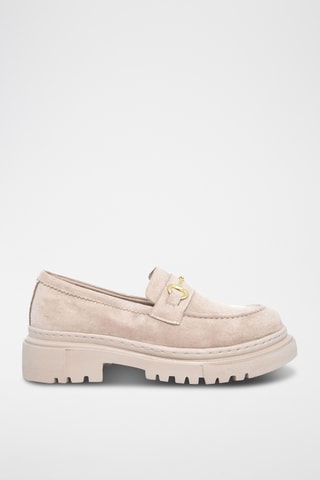 Mocassins - Bege-claro