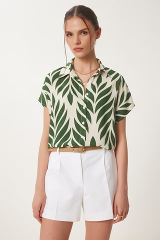 Camisa - Caqui e bege