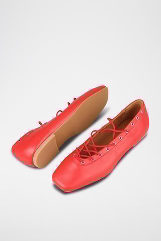 Sabrinas em couro - Vermelho