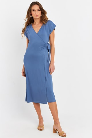 Vestido traçado - Índigo