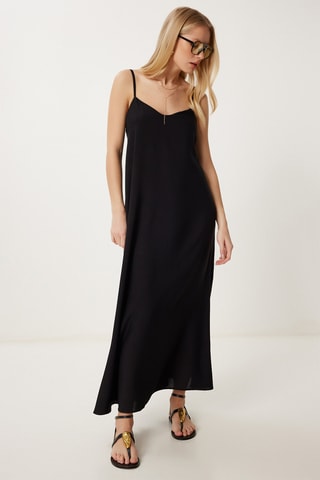 Vestido comprido - Preto