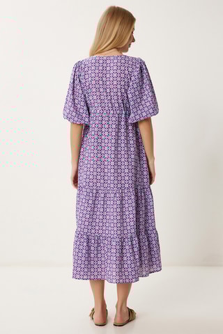 Vestido estilo patinadora - Violeta