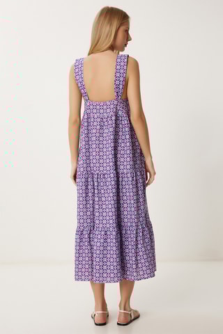 Vestido estilo patinadora - Violeta