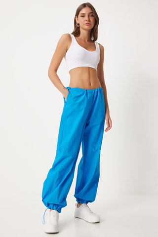 Calças - Azul-celeste