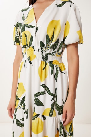 Vestido comprido - Cru