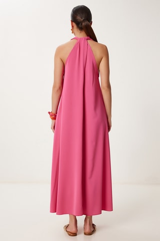 Vestido comprido - Fúcsia