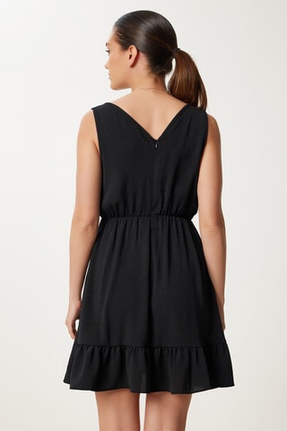 Vestido estilo patinadora - Preto