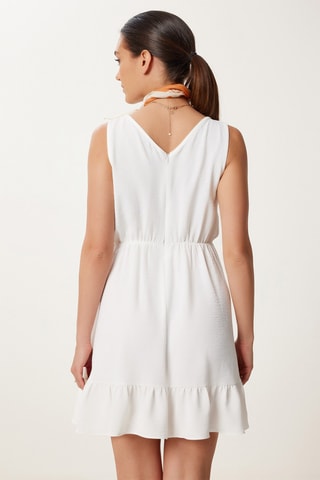 Vestido estilo patinadora - Branco