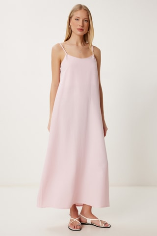 Vestido comprido - Rosa