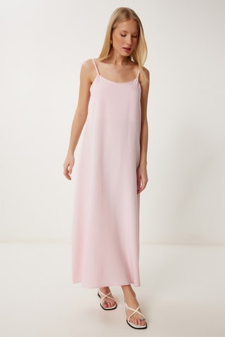 Vestido comprido - Rosa