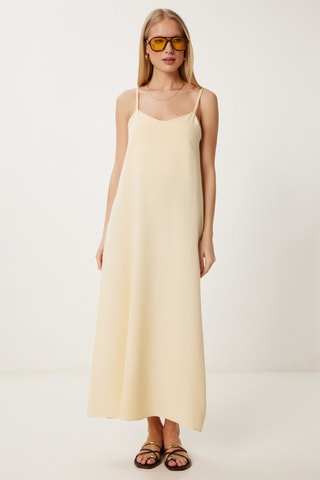 Vestido comprido - Amarelo