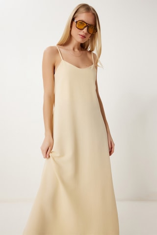 Vestido comprido - Amarelo