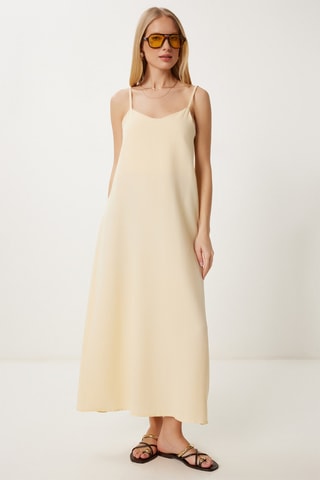 Vestido comprido - Amarelo