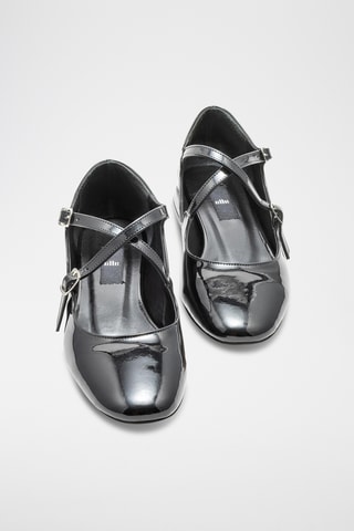 Sapatos bebé em verniz - Preto