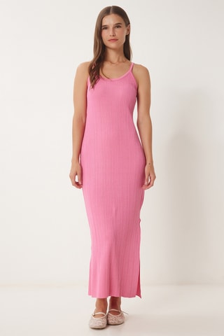 Vestido midi - Rosa