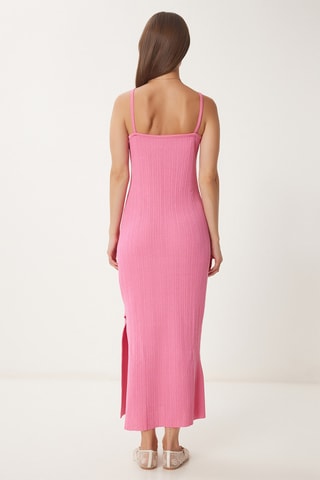 Vestido midi - Rosa