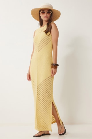 Vestido comprido - Amarelo