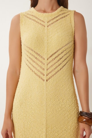 Vestido comprido - Amarelo