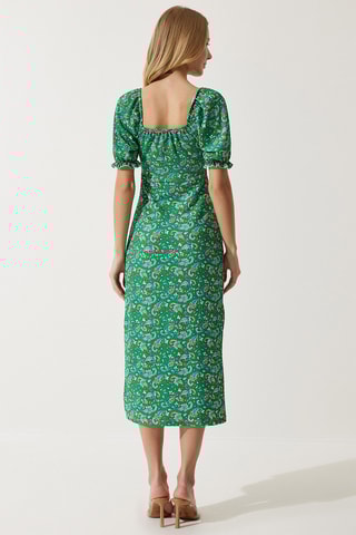 Vestido midi - Verde
