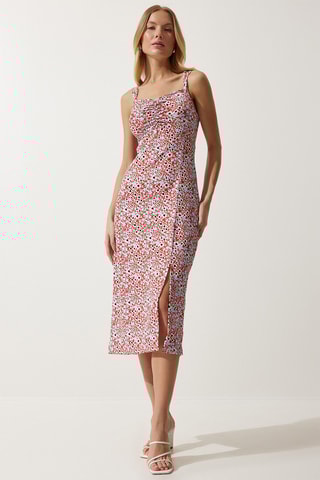 Vestido direito - Laranja