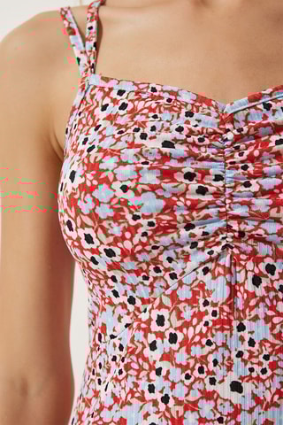 Vestido direito - Laranja