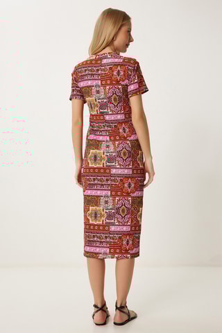 Vestido direito - Laranja