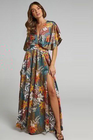 Vestido comprido - Verde