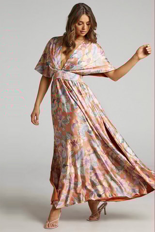 Vestido comprido - Laranja