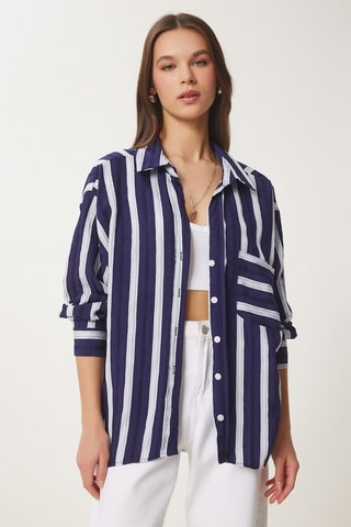 Camisa - Azul-marinho