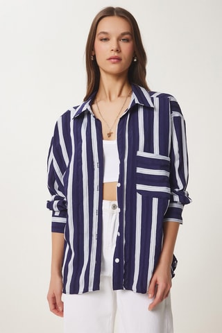 Camisa - Azul-marinho