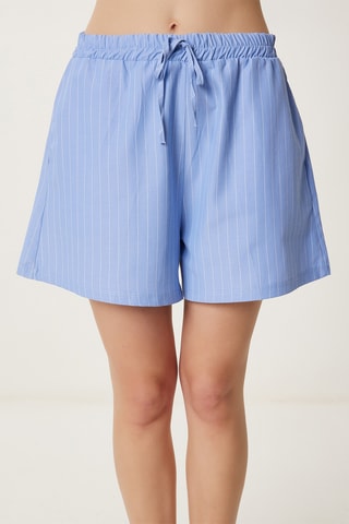 Calções - Azul-cobalto