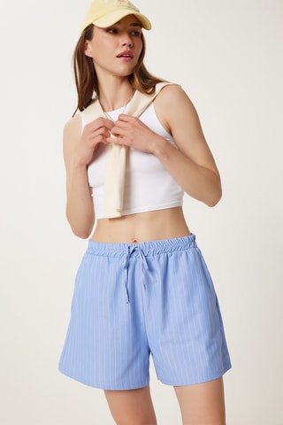 Calções - Azul-cobalto