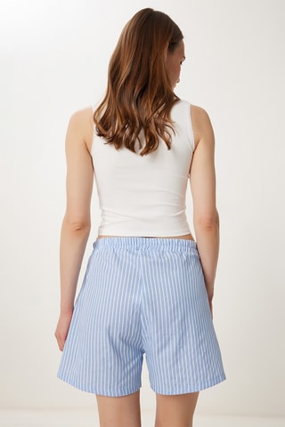 Calções - Azul-celeste