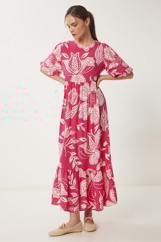 Vestido comprido - Rosa