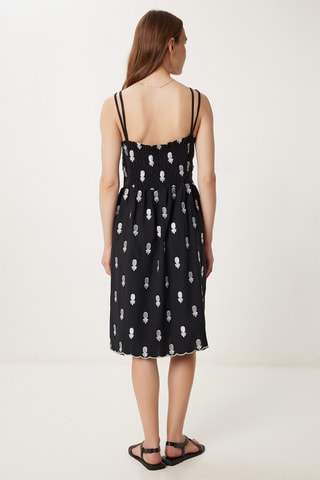 Vestido estilo patinadora - Preto