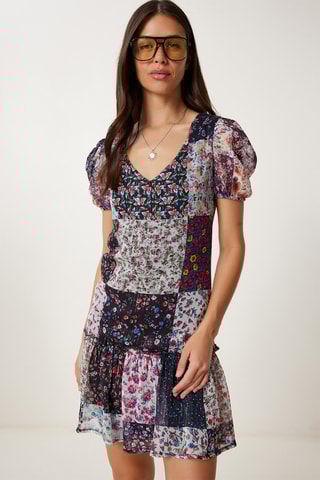 Vestido direito - Preto