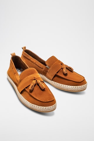 Sapatos de vela - Camel