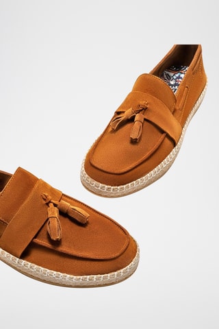 Sapatos de vela - Camel