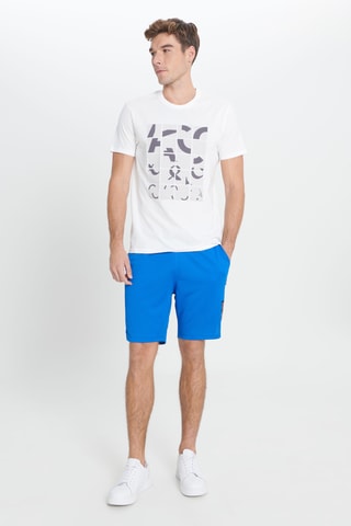 Calções regular - Azul-cobalto