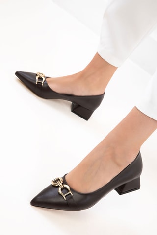 Sapatos de salto - Castanho