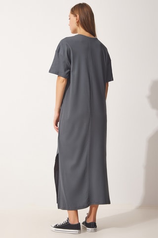 Vestido t-shirt - Antracite