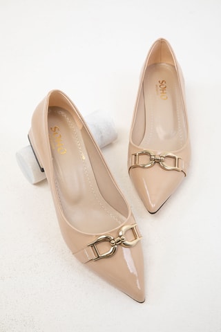 Sapatos de salto - Bege