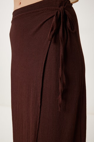 Saia envelope - Castanho-escuro