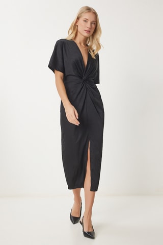 Vestido direito - Preto