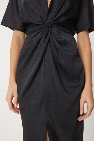 Vestido direito - Preto