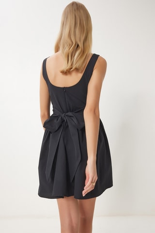 Vestido estilo patinadora - Preto